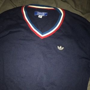 Navy Adidas sweater